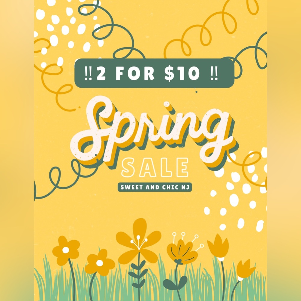 ‼️ 2 for $10 sale ‼️